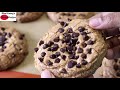Chocolate Chip Cookies - Healthy Whole Wheat Chocolate Chips Cookies - Bakery Style | Skinny Recipes