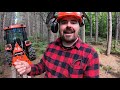 Using a Tractor Skidding Winch for the Very First Time | Wallenstein FX85