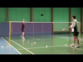 Badminton-How to return flick service best possible way