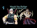 Demon Slayer Quiz | easy Demon Slayer Quiz of Would You Rather | Kimetsu no yaiba game quiz