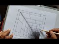 easy drawing illusion 3d@drawingsglobetech7649