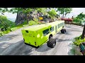 MONSTER CAR JUMP - CRASH #001 BeamNG.drive