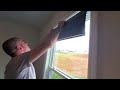 How to level Allen Roth motorised shades, blinds.