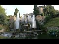 Villa d'Este. Tivoli. Rome  Gardens. Fountains. world heritage.  Sinhala. Ela Bros. Clarence Costa.