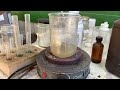 Trying to recover gold from sand with microscopic   gold