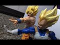 Vegeta and Goku team up against Turlece