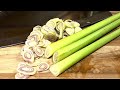 How to Make Basic Lemongrass Paste