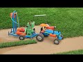 diy tractor mini borewell drilling machine || boring machine || @MiniCreative1 || @sunfarming7533