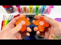 Satisfying Video | 6 Rainbow Slime Balls From Color Beads OF Magic Wand Cutting ASMR #2
