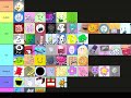 my bfb tier list