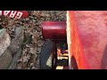 Connecting the snow plow to the Gravely 18g FAST!