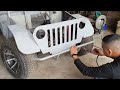 How To Make Electric Jeep Car (Full Video 30 Day)