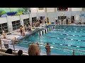 1/1/22 WHS swim meet vs Farmington. 200 freestyle relay