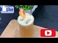 Peach Mojito Recipe|| Summer Drink || How to make peach juice at home #peachMojito