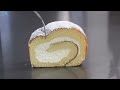 japanese street food | Making the ultimate roll cake at a specialty roll cake store