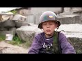 Ukrainian Kids Act Out War After Russians Destroy Village