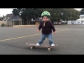 Wyatt - 21 Month Old Skateboarder!