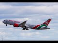 Kenya Airways Boeing 787-8 Dreamliner (Audio Courtesy of LiveATC)