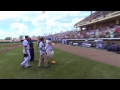 Full Sail University Graduate Phil Tan Throwing The First Pitch