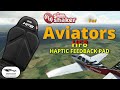 HF8 Haptic Feedback Pad with Simshaker for Aviators software is AMAZING! | Full Set up included