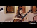 Ana Vidovic plays Un Dia de Noviembre by Leo Brouwer | Siccas Guitars