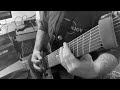 Meshuggah Concatenation (Rare Trax) Slow version Guitar Cover by Daniel Goff
