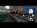 BN mixed freight train on Roblox