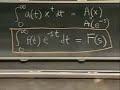 (2:2) Where the Laplace Transform comes from (Arthur Mattuck, MIT)