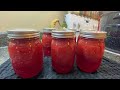 Canning Strawberry Lemonade Concentrate is easy