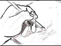 Drawing  a drawing hand.