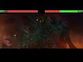 Godzilla vs. Kong (Hong Kong Fight) with healthbars