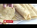 Whole Wheat Tortilla Recipe/Soft Wheat Tortilla/Wheat Flour Tortilla