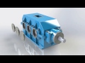 Speed Reducer in Solidworks | PhotoView 360 Render