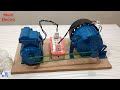 How To Make 220 Volt FREE ENERGY Generator With 220V Motor And Magnetic Alternator