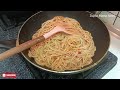 sat set masak SPAGHETTI ayam‼️ chicken spaghetti