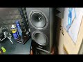 Teufel Theater 500S - Big Woofer excursion with No Mana