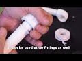 Plumbers Don't Want You To Know This | Plastic Pipe Joining Without Welding