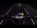 Suzuki DRZ 400 SM fast night ride around