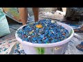 Plastic Scrap Washing .HDPE.LLDPE. Plastic Scrap .Plastic Scrap Washing Process .Blue Scrap Price .