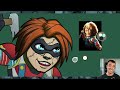 What if FAMOUS HORROR CHARACTERS Were MARVEL SUPERHEROES?! P3 (Stories & Speedpaint)