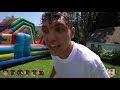 Last To Get Caught in Bounce House Wins $10,000 Challenge