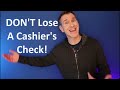 What is a CASHIER'S CHECK? ( Cashier's Check vs. Personal Check)