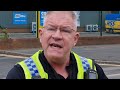 idiot copper stops me for a marker on car from an inspector in Manchester ha ha ha unedited footage