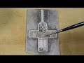 Making granulated viking silver filigree cross Wikinger Kreuz