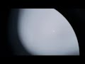 UFO balloon through telescope stabilized and flipped