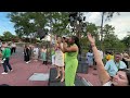 Tiana's Bayou Adventure Cast Member Opening Ceremony with Tiana and Walt Disney Imagineering