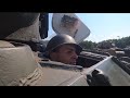 Driving a WWII M5A1 Stuart Tank