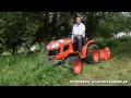 Kubota B1620 mit Ortolan T5 Mulchgerät