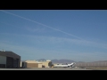 Space Shuttle atop SCA close flyby
