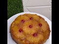 PINEAPPLE UPSIDE-DOWN CAKE| how to bake cake